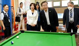 [포토] 유 시장, 사할린 경로당 방문