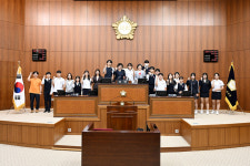 의정부시의회, 녹양중학교 대상 하반기 청소년 의회 교실 개최