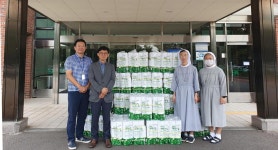 중진공 청년창업사관학교, 안산 사회복지법인 명휘원에 물품 기부