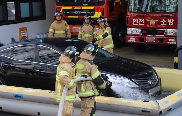 인천 전기차 화재 사건으로 본 전기차 안전 문제와 스프링클러 미작동 우려