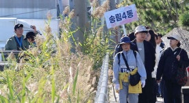 [포토STORY] 가을 정취 속 함께한 인천 동구 주민들 2023 만석·화수 해안산책로 동구 구민건강걷기대회