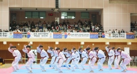 인내와 절제를 기른다 인천 서구 온누리 병원 태권도 대회 개최