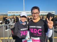 [정서진 아라뱃길 마라톤] 커플런 10㎞ 우승 박진길·황순옥 러닝메이트 덕 우승