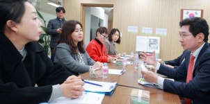 이상일 용인특례시장, 특수학교 다움학교 통학버스 지원통학로 인도 설치 등 약속