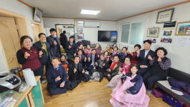 안산시 선부1동·호수동, 경로당 어르신 새해 인사