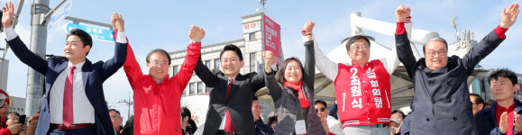 [포토 STORY] 원희룡 공식출마 기자회견, 명룡대전 본격 시동