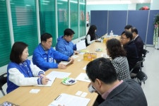 [4·10 총선] 민주당 안양만안 강득구, 건축경기 활성화 방안 논의