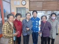 [4·10 총선] 수원시을 민주당 백혜련 후보, 밤밭노인복지관 및 율천동 경로당 등 방문