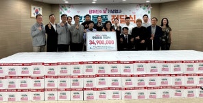 성남시 7개 기업, 장애인단체에 3500만원 생필품 기부