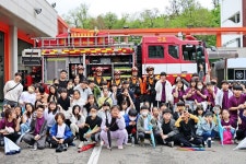 안산 정지초등학교 4학년 학생들, 안산소방서 견학