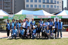 안산시 해양동 주민자치회, 화성시 새솔동 수노을그린축제에 지역교류 프로그램 부스 운영