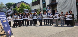 광명 밤일마을 주민들, 차량기지 광명이전 백지화 1주년 기념 행사