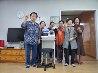 안산시 사동, 어르신 건강증진 위해 경로당에 의료기기 설치