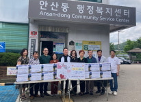 안산 일우회 안산시 원곡동·와동·안산동 지역에 사랑의 감자 후원
