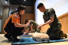 해병 청룡부대, 김포소방서와 협약…전·평시 응급처치 능력 향상