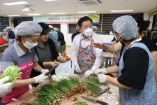 박승원 광명시장, 하안4동서 우리동네 시장실 진행…주민 소통