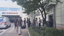 부천 호텔 화재 장례식장…침통한 분위기 그대로