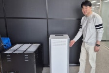 [경기도 기업융합 현장을 가다] 1. 청정 서비스의 혁신…로봇으로 공기정화 척척