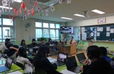 동막초, 온라인 국제교류 프로젝트 눈길