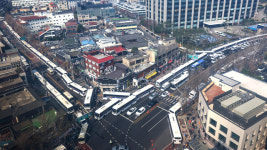 [포토] 사흘 앞으로 다가온 탄핵심판, 통제되는 헌법재판소