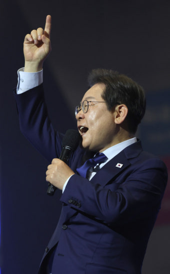 이재명 후보, 제21대 대통령 선거 출구조사에서 득표율 51.7%로 선두 지위 확보
