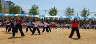 양주 율정중에서 울려 퍼진 아이들의 웃음소리