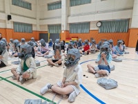 양주덕계초, 방독면 활용 안전 교육