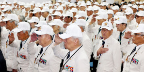 6·25 전쟁 75주년 기념식…참전용사 희생 되새기다