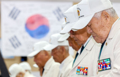 6·25 전쟁 75주년 기념식…참전용사 희생 되새기다