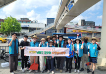 인천 남동구, 신월초 앞 육교 환경정비