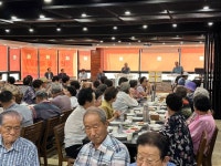 검단노인분회, 지역 경로당 회장단에 삼계탕 대접