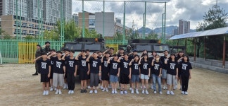 고양 지축초교서 드론테러 실전훈련⋯폭발물 탑재 드론 침입에 질서정연 대피