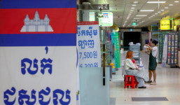 [포토] 캄보디아 식당 '불똥'