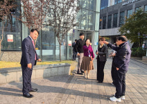 장규철 미추홀구의회 부의장, 아인병원 인근 흡연 민원 현장 점검