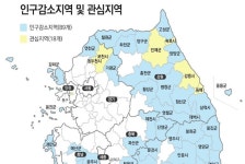 인구 5만명대 동구 인구감소관심지역 지정