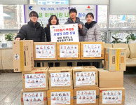 청천2동 용마태권도 & 팡팡줄넘기클럽, 라면 전달