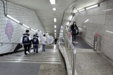 성남시 가천대역 1번 출구 하향 에스컬레이터 없어 대형 인명 사고 우려