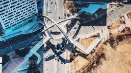 킨텍스역 유동인구 급증...불편 논란 원형육교 하부 횡단보도 들어선다