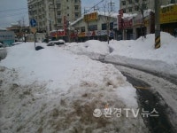강릉시 홍제동, 여전히 치울 눈 산적