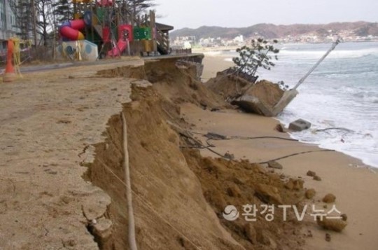 동해안 연안, 침식 문제 여전히 심각…경북 동해안 우심지역 비율 높아, 대책 시급!