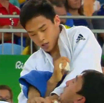안바울 “유도 세계랭킹 1위 다웠다” 가볍게 16강 진출…종료 28초 전 한판승 “금메달 가까워져”