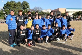 한일월드컵 4강 주역들, 제주 '축구 꿈나무' 격려