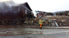 포항 구룡포, 펜션서 화재 발생