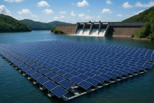 낮에는 태양광, 밤에는 수력…국내 첫 수상태양광 집적화단지 가동