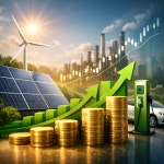 유가 급등에 태양광·전력주 들썩··· 친환경 에너지 투자 기대