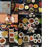 유하나 10첩 반상, 한식 조리사 자격증 취득해서!