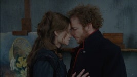 마네의 제비꽃 여인: 베르트 모리조, 두 주인공  맬릭 지디! 마린느 델테르메!