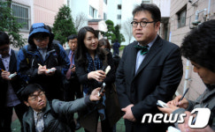 투표 마친 김용민 후보