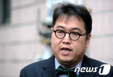 투표 마친 김용민 후보