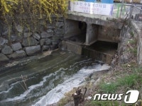 오산시, 궐동 주민 대호천 분뇨냄새 못 살겠다